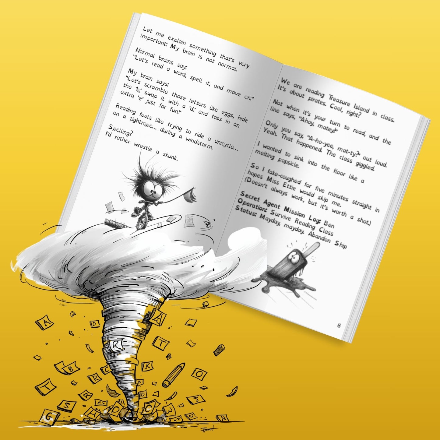 Ben Vs. The Alphabet Paperback Book
