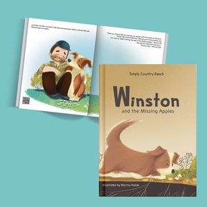 Winston and the Missing Apples Paperback Book