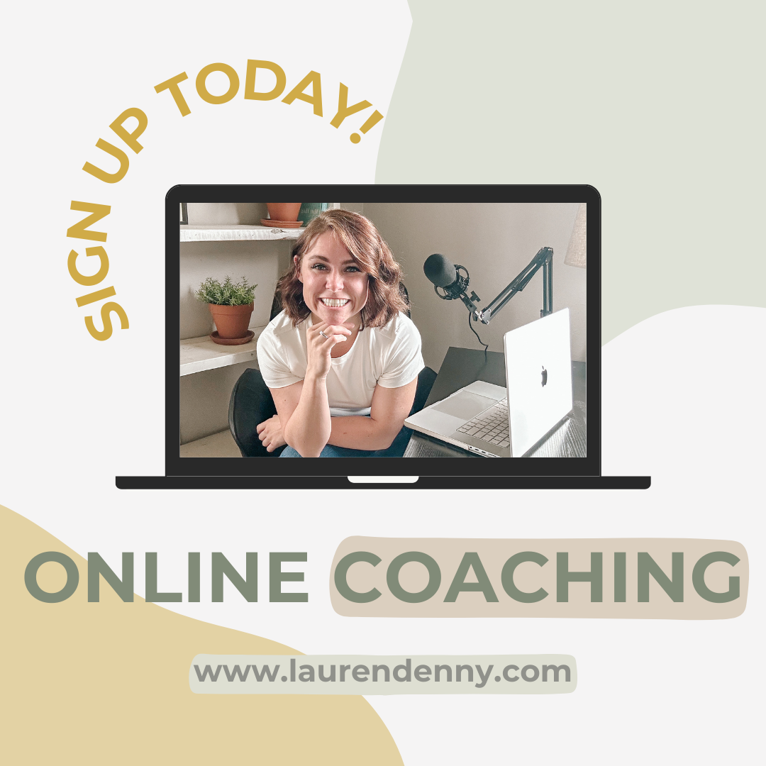 One-on-one private coaching session with Lauren; marketing business media lessons teaching