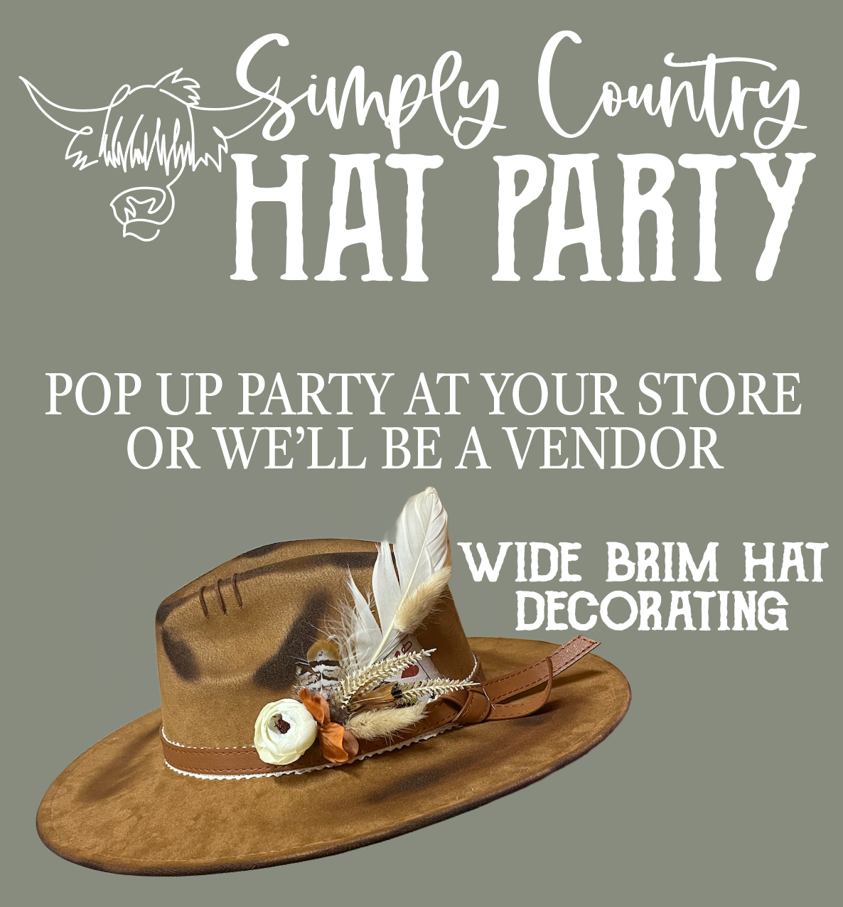 Private or Traveling Hat Party Inquiry