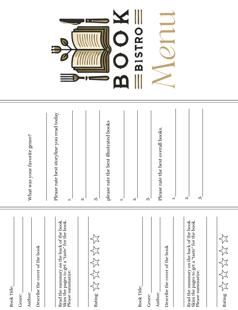 Book Tasting Event Book Bistro Classroom Transformation Book Genres Publish