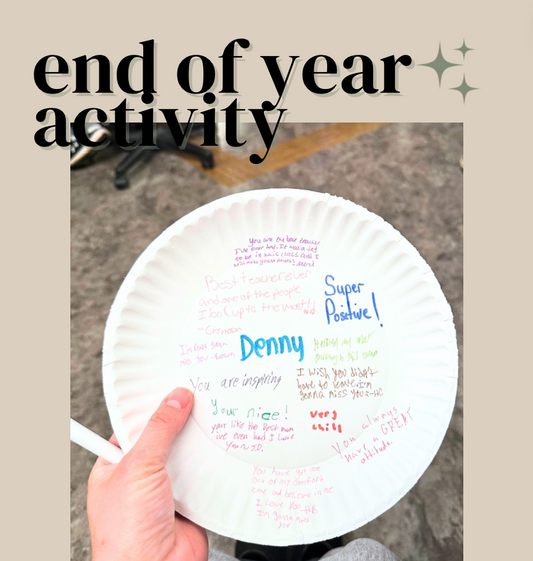 Pass the Plate: A Heartwarming End-of-Year Activity for Every Grade
