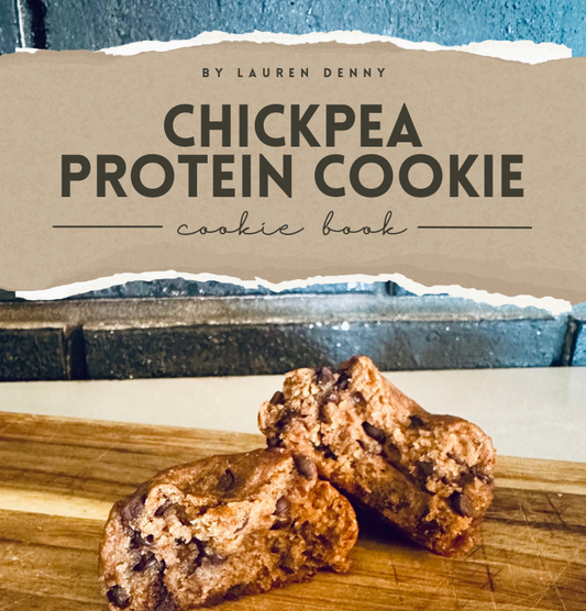 Chickpea Protein Chocolate Chip Cookies