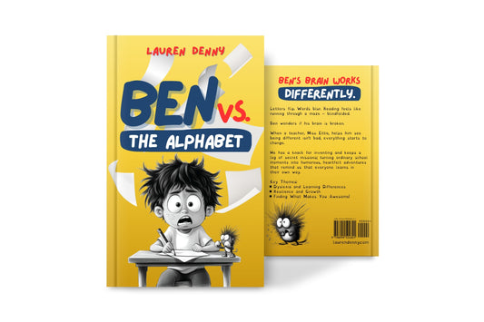 Ben Vs. The Alphabet Paperback Book