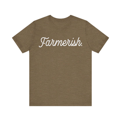 Farmish Unisex Jersey Short Sleeve Tee