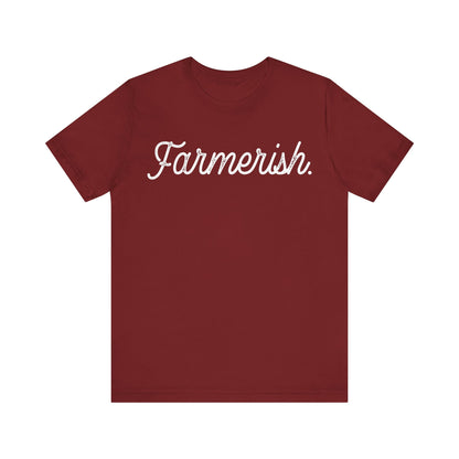 Farmish Unisex Jersey Short Sleeve Tee