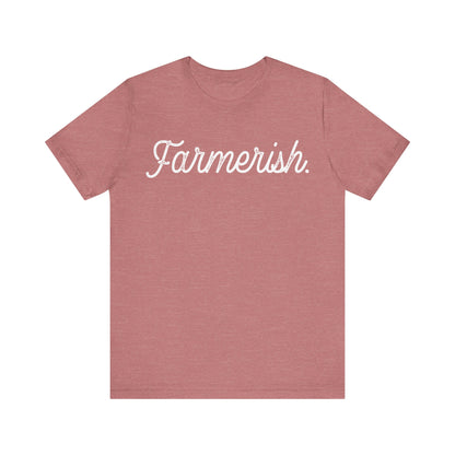 Farmish Unisex Jersey Short Sleeve Tee