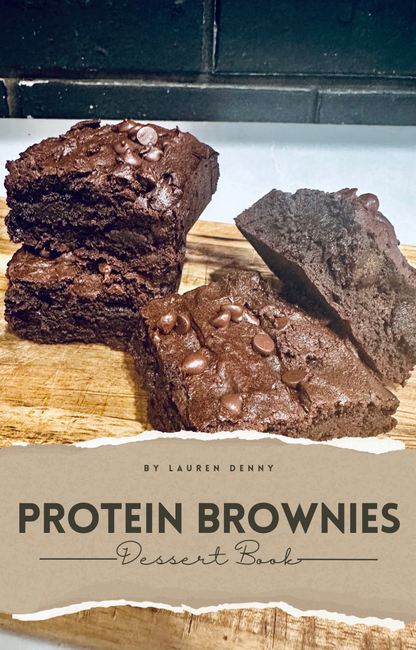 Protein Fudge Brownie Recipe eBook digital download