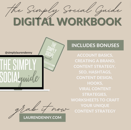 The Simply Social Guide ebook instant digital download