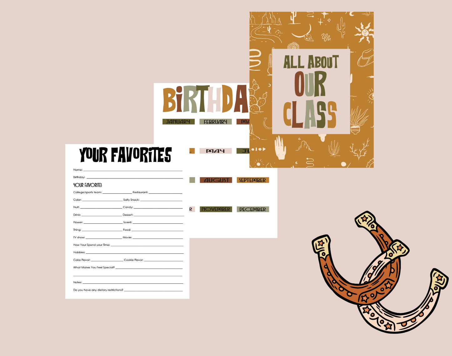 Class Favorites Binder - A Classroom Community Resource digital Download