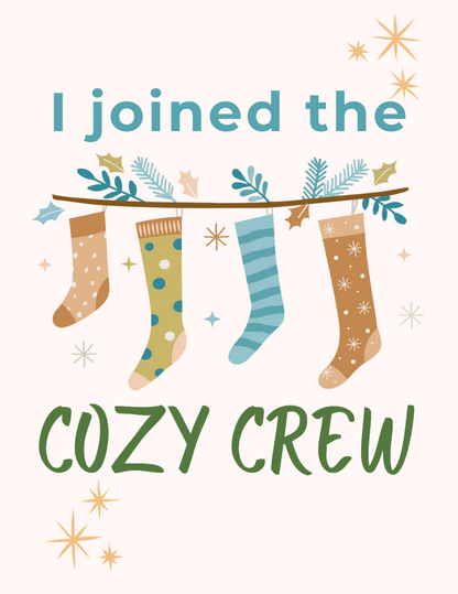 Cozy Crew Staff Morale Winter Christmas Activity Exchange