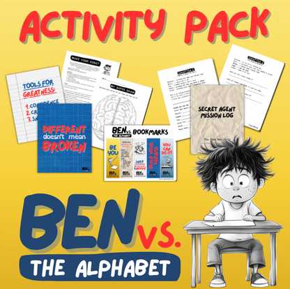 Ben Vs. The Alphabet Paperback Book