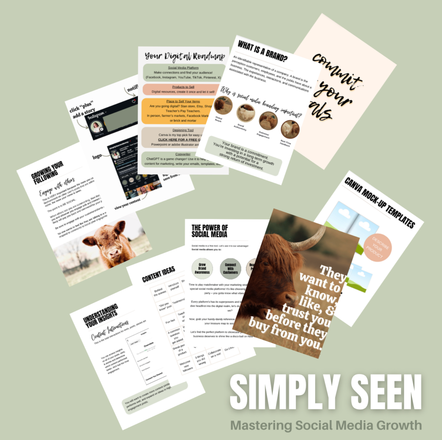 Simply Seen: Social Media Growth Guide