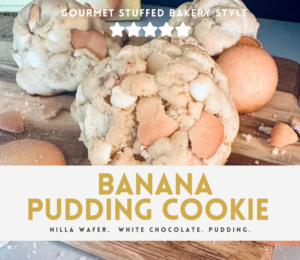 Banana Pudding Stuffed Cookie Recipe eBook digital download