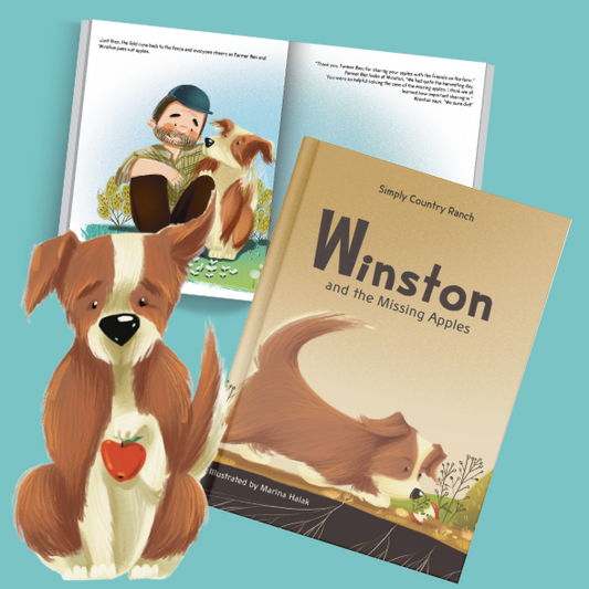 Winston and the Missing Apples Paperback Book